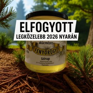 Akácmézes fenyőrügy szirup