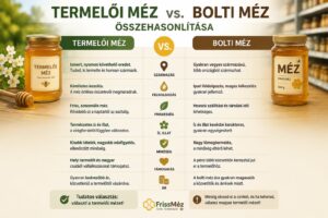 termelői méz vagy bolti méz összehasonlítása