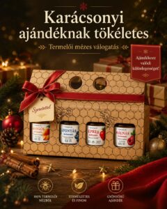 karácsonyi Mézes ajándékcsomag